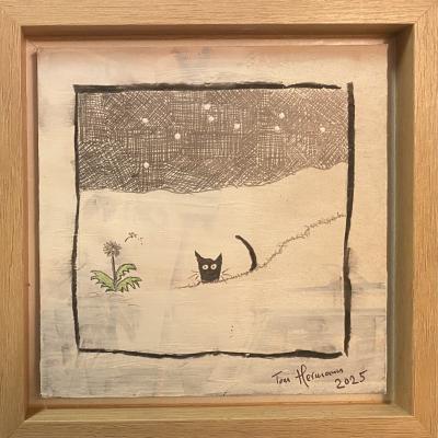 Katze Im Schnee