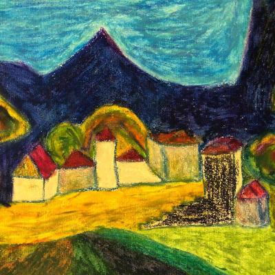 Blaue Berge
